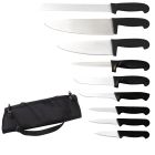 10 Piece Professional Chefs Knife Set With Carry Case