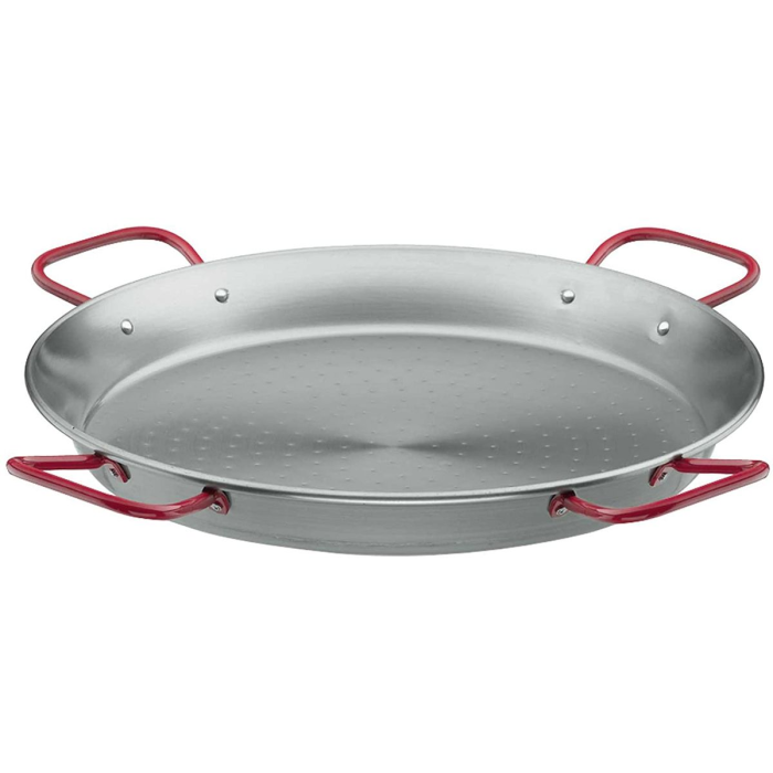 Lacor 63691 Carbon Steel Pro Round Paella Dish 90cm