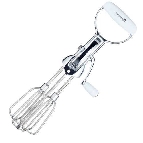 Master Class MCAB7705 Deluxe Stainless Steel Rotary Whisk 30cm