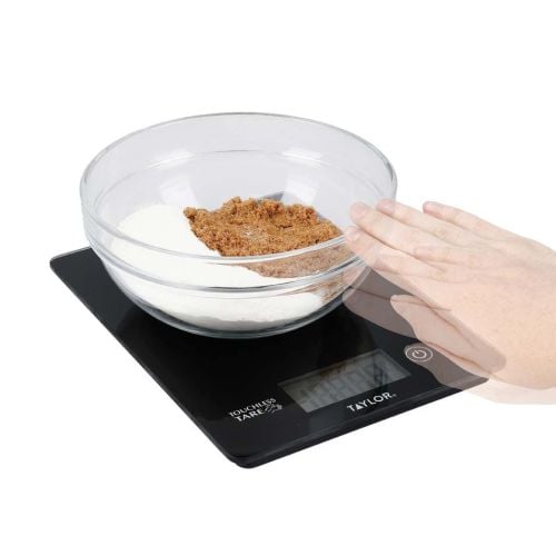 Taylor KitchenCraft Digital Kitchen Scale Dual Platform, Pro Professional  Standard, Precision Accuracy and Tare Function, Brushed Stainless Steel,  5kg