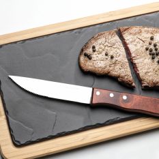 Eternum Wooden Handle Steak Knife (Pack of 12)
