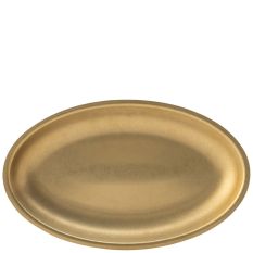 Gold Artemis Stainless Steel Oval Platter 30 x 18cm/12 x 7" (Pack of 6)