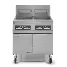 Frymaster FPH255 High-Efficiency Gas Freestanding Fryer with Filtration Double Tank 4 Basket 2 x 25 Litres 