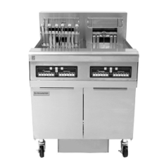 Frymaster FPRE217 Electric Freestanding Fryer Batteries with Filtration Twin Tank Double Basket 2 x 25 Litres 2 x 17kW