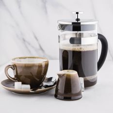 Olympia Contemporary Glass Cafetiere 6 Cup 800ml