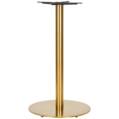 Midas Large Round Brass Poseur Height Table Base
