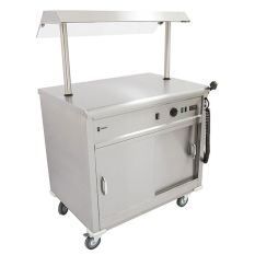 Parry MSF9G Mobile Servery Unit with Gantry 975mm