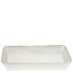 Churchill Stonecast Hints Barley White Rectangle Baking Tray 25 x 38cm/9.81 x 14.94" 3.5L/123.18oz (Pack of 4)