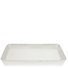 Churchill Stonecast Hints Barley White Rectangle Baking Tray 32.5 x 53cm/12.75 x 20.81" 6L/211.17oz (Pack of 2)